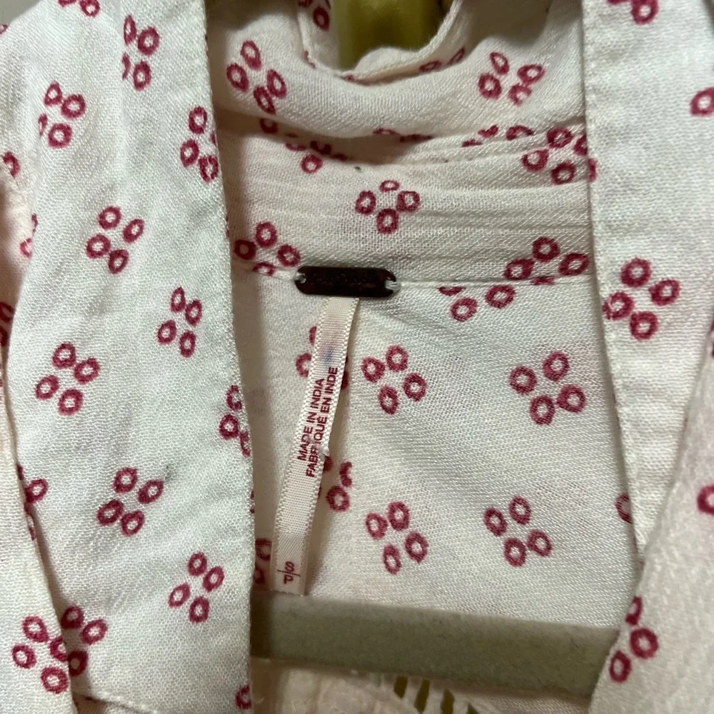 Cotton top with batik print - Picture 2 of 8